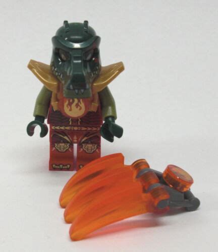 Lego Legends Of Chima Cragger Figur Minifig Krokodil Fire