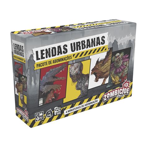 Zombicide 2ª Edição Lendas Urbanas Expansão