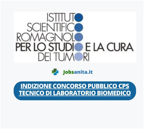 INDIZIONE Concorso Pubblico CPS Tecnico Sanitario Di Laboratorio