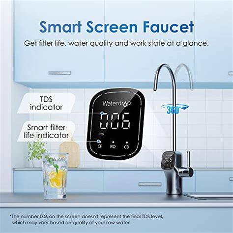 Waterdrop G3p800 Reverse Osmosis System 800 Gpd Fast Flow Nsfansi 58 And 372 Certified 31