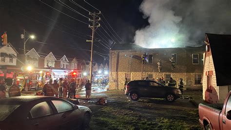 Firefighter Injured While Battling Blaze In Charleroi Cbs Pittsburgh