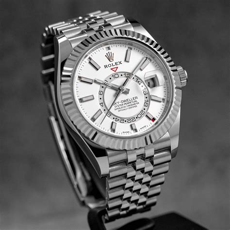 Rolex Sky Dweller White Jubilee 2022 Idwx