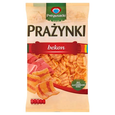 Przysnacki Prażynki O Smaku Bekon 120 G Promocja Carrefour Market