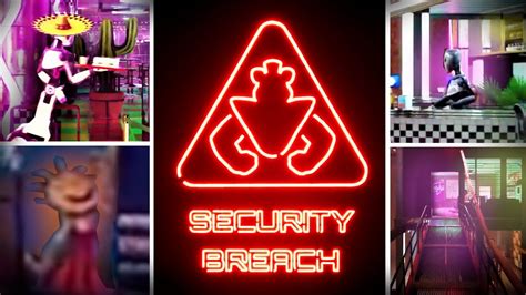 NEW FNAF Security Breach Trailer Analysis Reaction Five Nights At