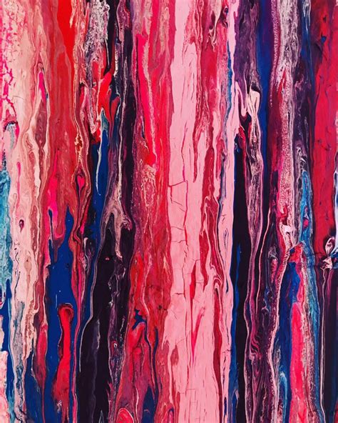 Hot Pink Abstract Art Pink Large Painting Ready To Hang Art Etsy