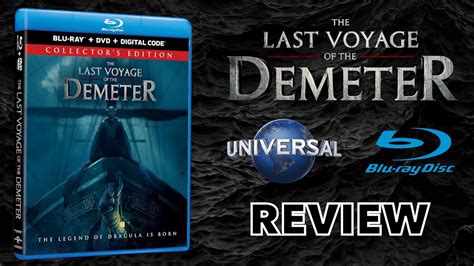 The Last Voyage Of The Demeter Blu Ray Review YouTube