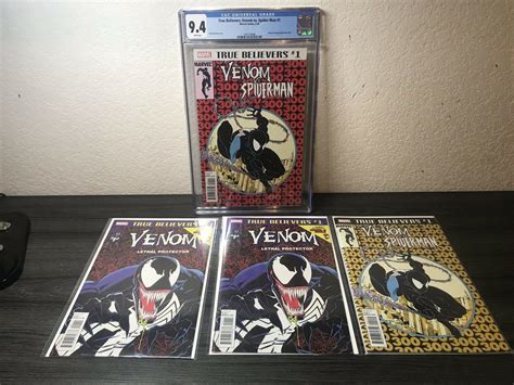 True Believers Venom Vs Spider Man Cgc Reprints Amazing Spider