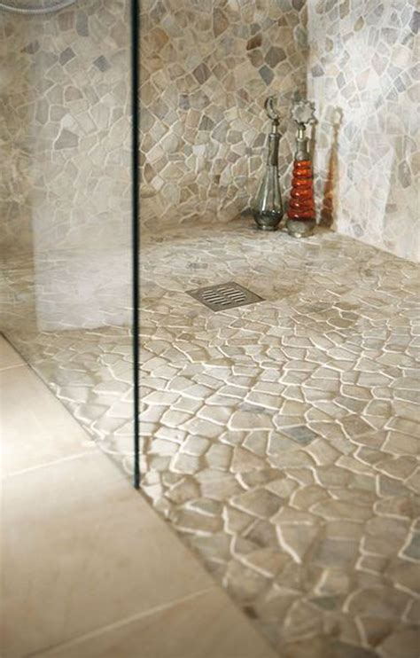 Pin By Sarah Smith On Bathrooms Stone Shower Shower Tile Bathroom