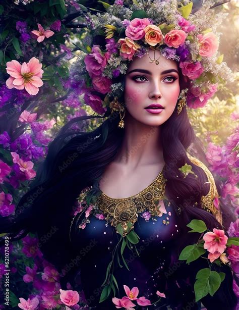 Persephone The Greek Goddess Of Spring Queen Of The Underworld Wife