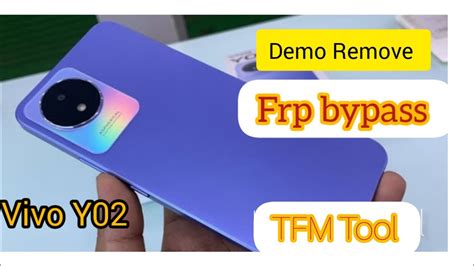 Vivo Y Demo Unlock Frp Bypass Tfm Tool Done