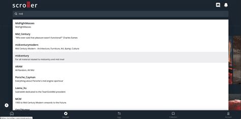 How to Use Scrolller for Unearthing Obscure Communities