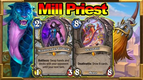 Octosari Illucia Mill Priest Combo This Deck Actually Works Scholomance Academy