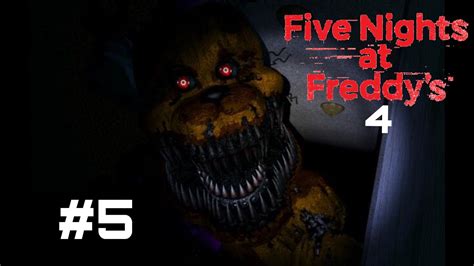 Five Night At Freddys 4 Noche 5 Especial Halloween Boss Final XD YouTube