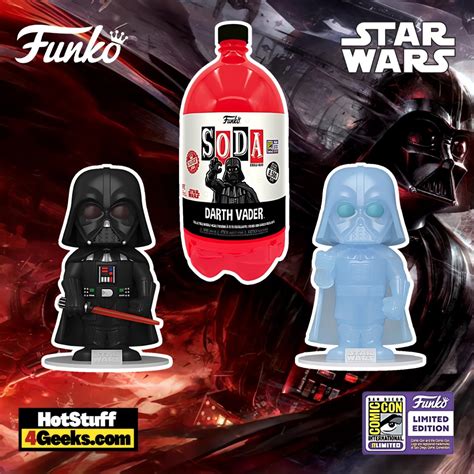 Sdcc Star Wars Darth Vader Liter Funko Soda Figure