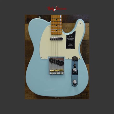 Fender Vintera® 50s Telecaster® Sonic Blue Sn Mx20009897 Bobs Guitars ~ 40 Years Selling