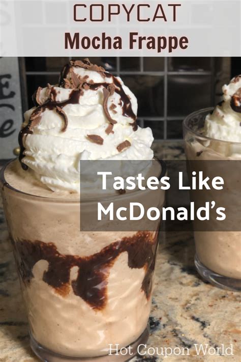 Mcdonalds Caramel Mocha Frappe Recipe Vernita Winfrey