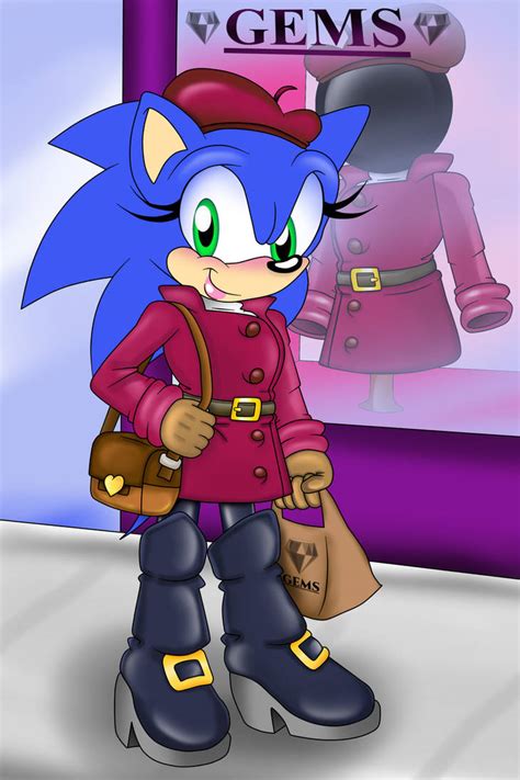 Sonic Winter Coat Rouge Style By Classicsonicsatam On Deviantart