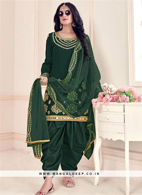 Punjabi Green Suit Design Atelier Yuwa Ciao Jp