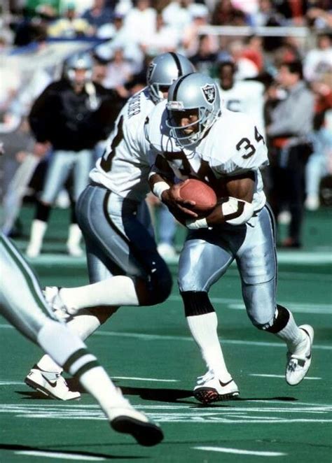 Bo Jackson Raiders Rb Oakland Raiders Football Raiders Football Bo