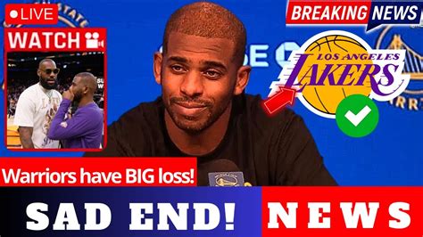 NEW URGENT NEWS Chris Paul SAY GOODBYE TO THE WARRIORS For RIVAL