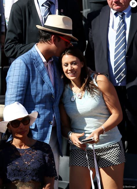 Marion Bartoli Et Son Compagnon Dans Les Tribunes Lors De La Finale Des