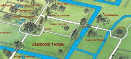 Angkor Temple Map - Cambodia Travel Maps - Plan Your Trip to Cambodia ...