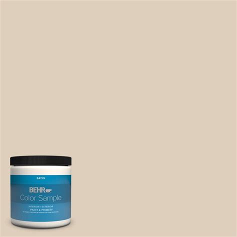 BEHR PREMIUM PLUS 8 Oz MQ3 11 Dainty Lace Satin Enamel Interior