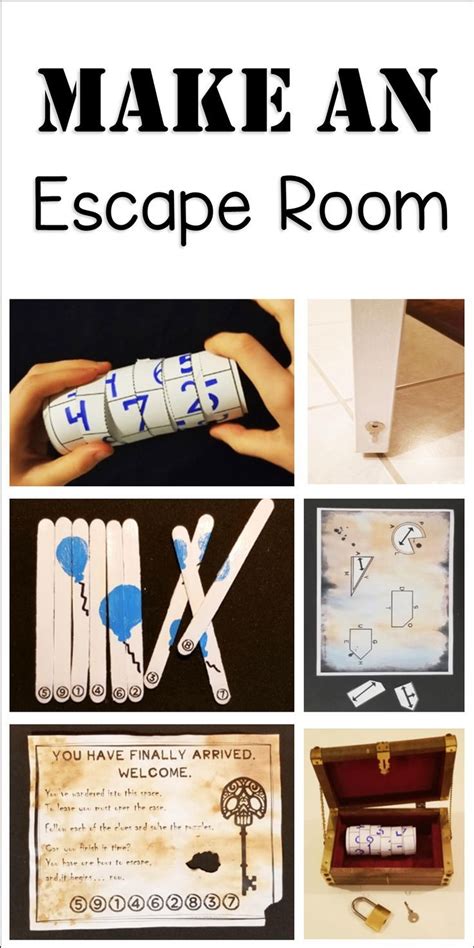 26 Diy Escape Room Puzzles Free Printables Artofit