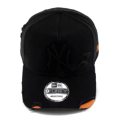 Bon New Era Forty Cotton Damage New York Yankees Preto