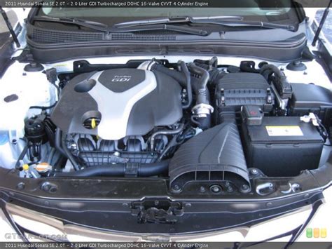 20 Liter Gdi Turbocharged Dohc 16 Valve Cvvt 4 Cylinder Engine For The
