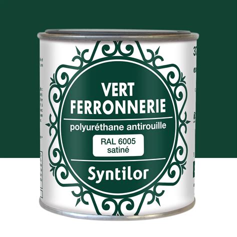 Peinture Ext Rieure Fer Ferronnerie Syntilor Vert Ral Satin Ml