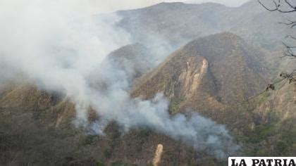 Incendios Forestales Persisten En El Parque Nacional I Ao De Chuquisaca