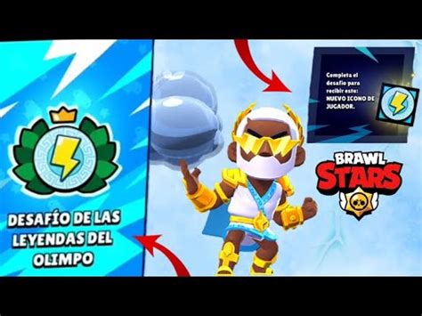 BrawlStars Completando el DESAFÍO de las LEYENDAS del OLIMPO