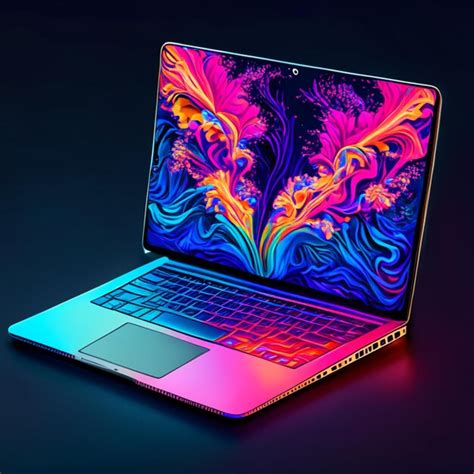 premium ai image laptop mockup design