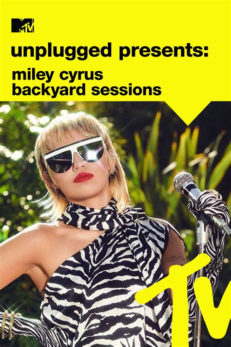 Mtv Unplugged Presents Miley Cyrus Backyard Sessions 2020