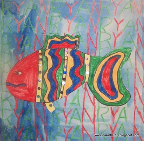 we heart art: Paul Klee Fish