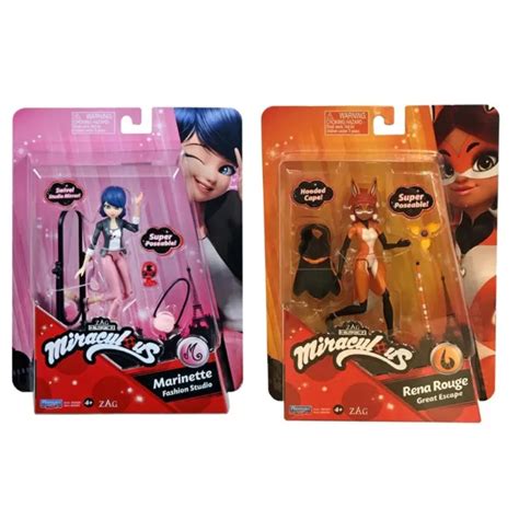 Miraculous Rena Rotfuchs Marienk Fer Marinette Puppe Figur Sammlerst Ck