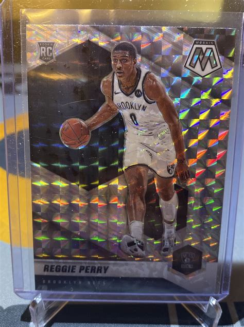 Mosaic Reggie Perry Silver Prizm Refractor Rookie Sp Rc