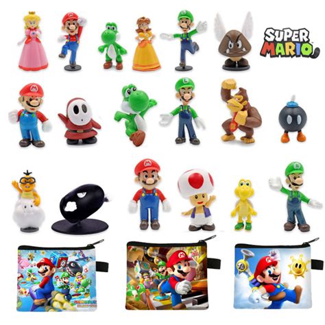 Pcs Set Super Mario Bros Pvc Action Figure Toys Dolls Model Set