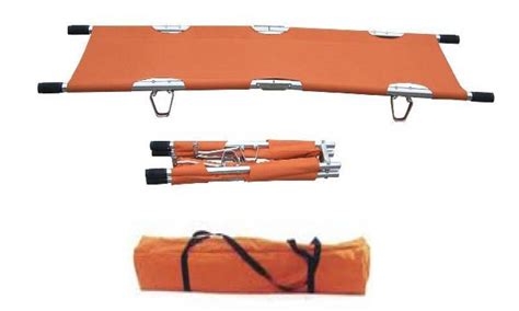 Alloymed Foldable Stretcher 1 2 4 Fold