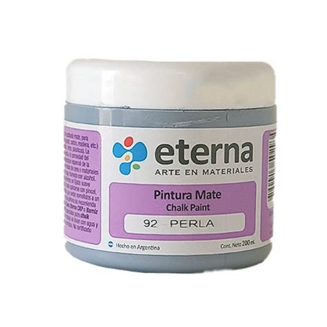 Pintura Chalk Paint Mate Eterna X Ml Estela Montenegro Librer As