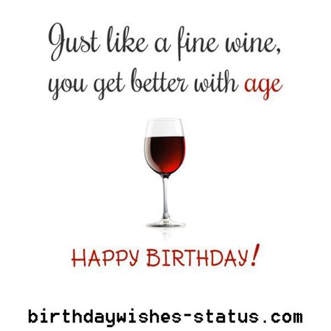 Funny Birthday Wine Quotes - ShortQuotes.cc