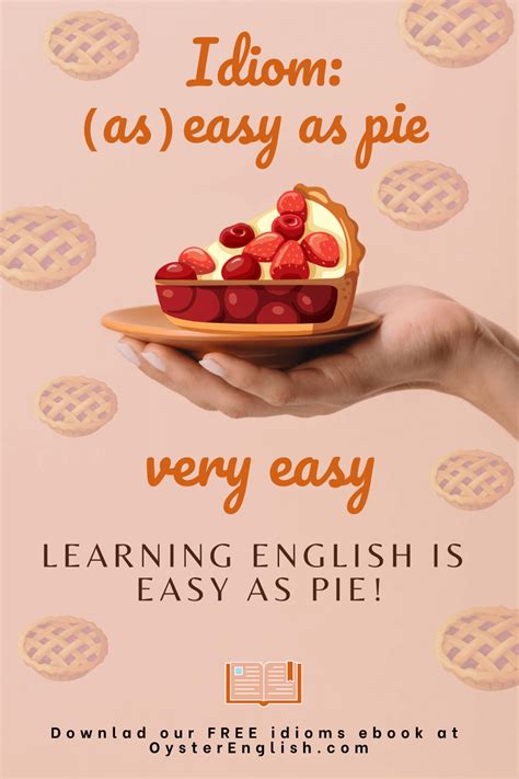 Idiom: As easy as pie (meaning & examples)