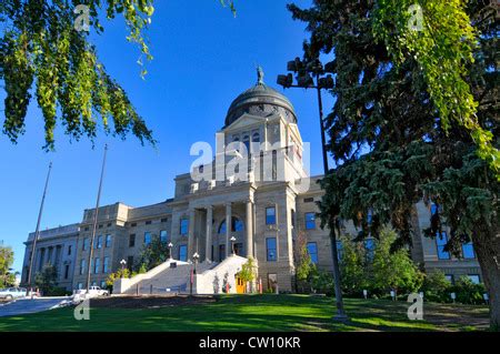 Montana State Capitol, Helena, Montana Stock Photo - Alamy