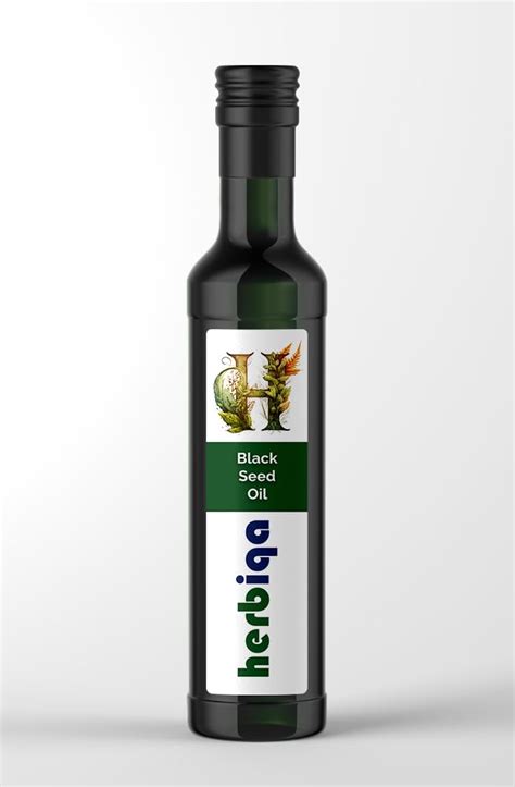 HERBIQA Aceite De Semilla Negra Aceite De Nigella Sativa Prensado En