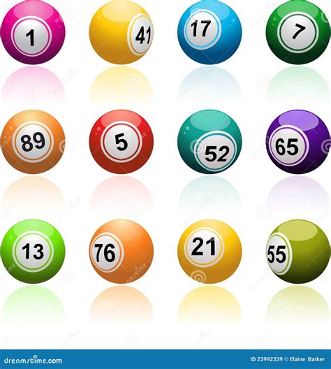 Bingo Ball Set Royalty Free Stock Images Image 23992339