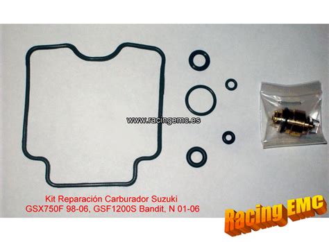 Kit Reparación Carburador Suzuki Inicio