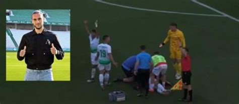 Un jugador del Córdoba se desploma en pleno partido 5 minutos sin