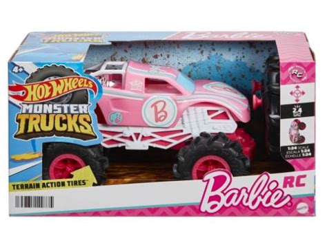 Hot Wheels Pojazd Barbie Rc Monster Truck Hot Wheels Sklep Empik