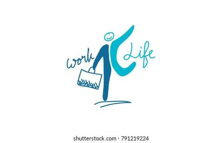 Work Life Balance Template Vector Stock Vector (Royalty Free) 791219224 ...